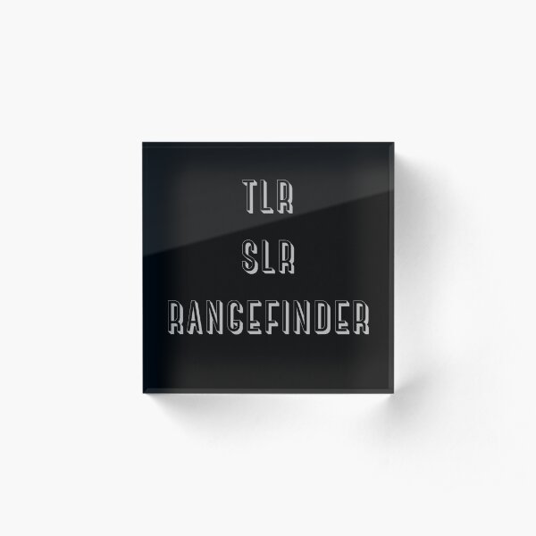 TLR, SLR, Rangefinder Acrylic Block