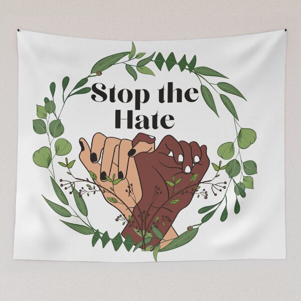 Item preview, Stop the hate  designed and sold by SoulHeart.