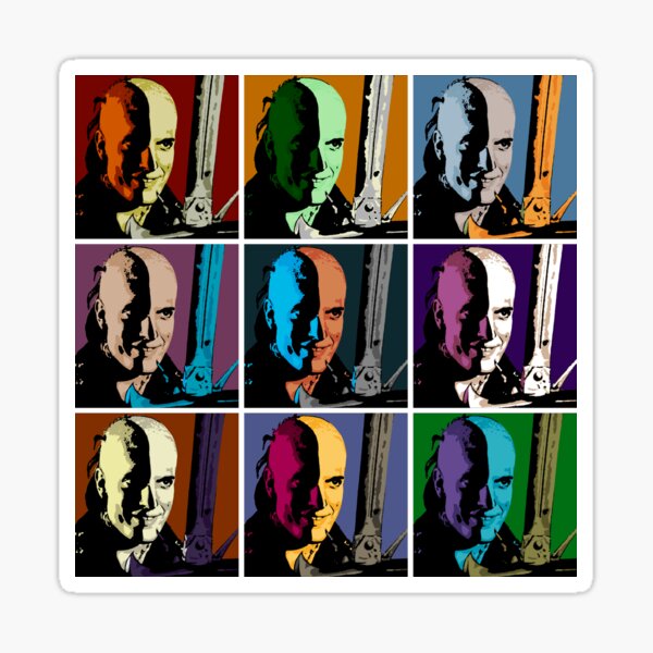 Kurgan Highlander Clancy Brown Iconic Pop Art Sticker