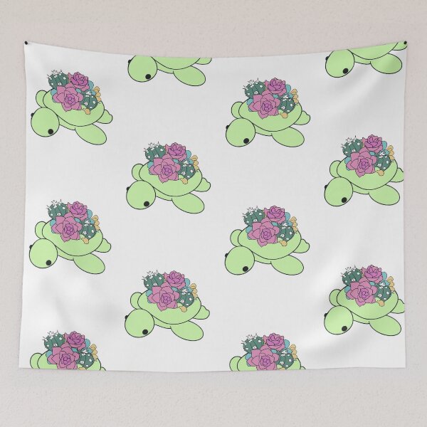 Item preview, Tortuga marina con plantas designed and sold by RissaGrillo.