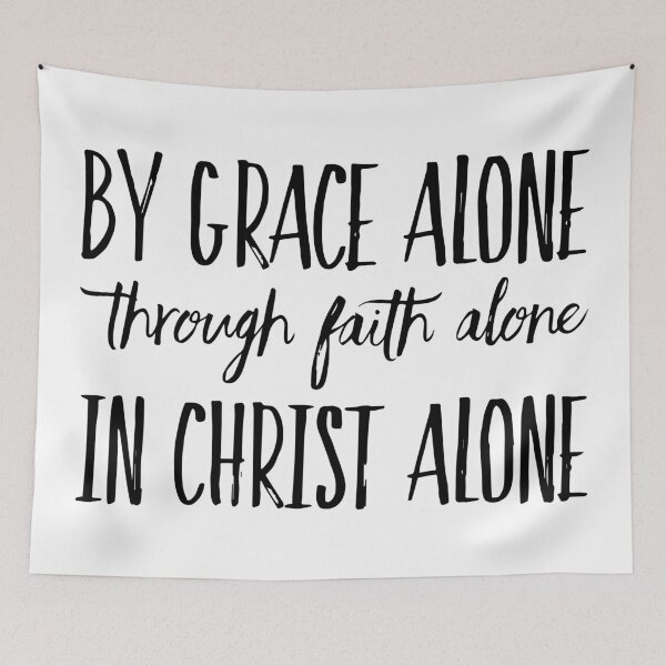 Item preview, Christ Alone designed and sold by HalpinDesign.