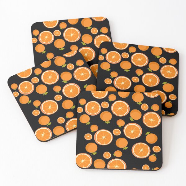 Item preview, Oranges - Black Background designed and sold by MyArt-29.