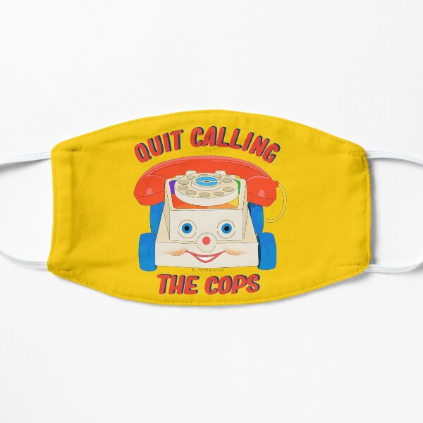 Quit Calling The Cops - The Peach Fuzz Flat Mask