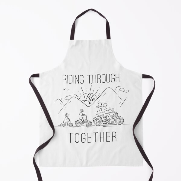Item preview, Biker family with two kids in black designed and sold by SibMa.