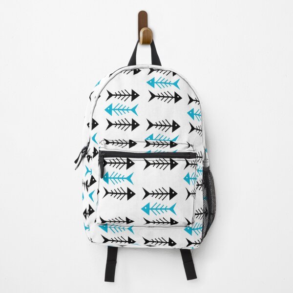 FISH - FISHERMAN - OLDSYTLE - BEACH - MINIMALIST Backpack