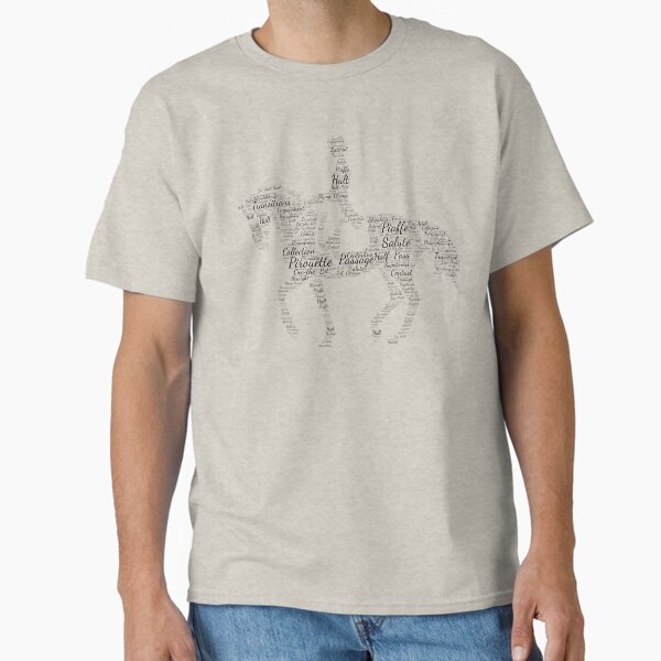Item preview, Dressage Terminology in Black designed and sold by Equestrian Closet.