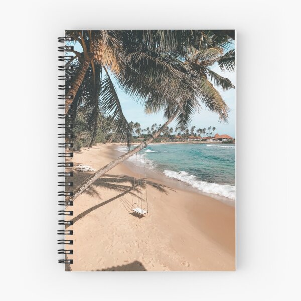 Item preview, Beach with palm trees designed and sold by Teykn.