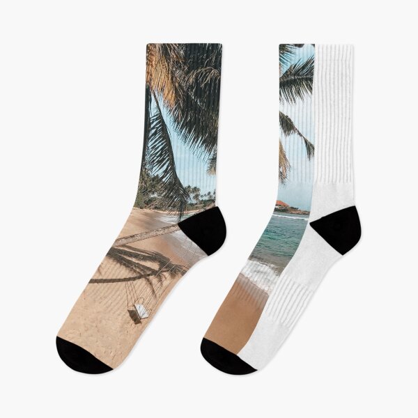 Item preview, Beach with palm trees designed and sold by Teykn.