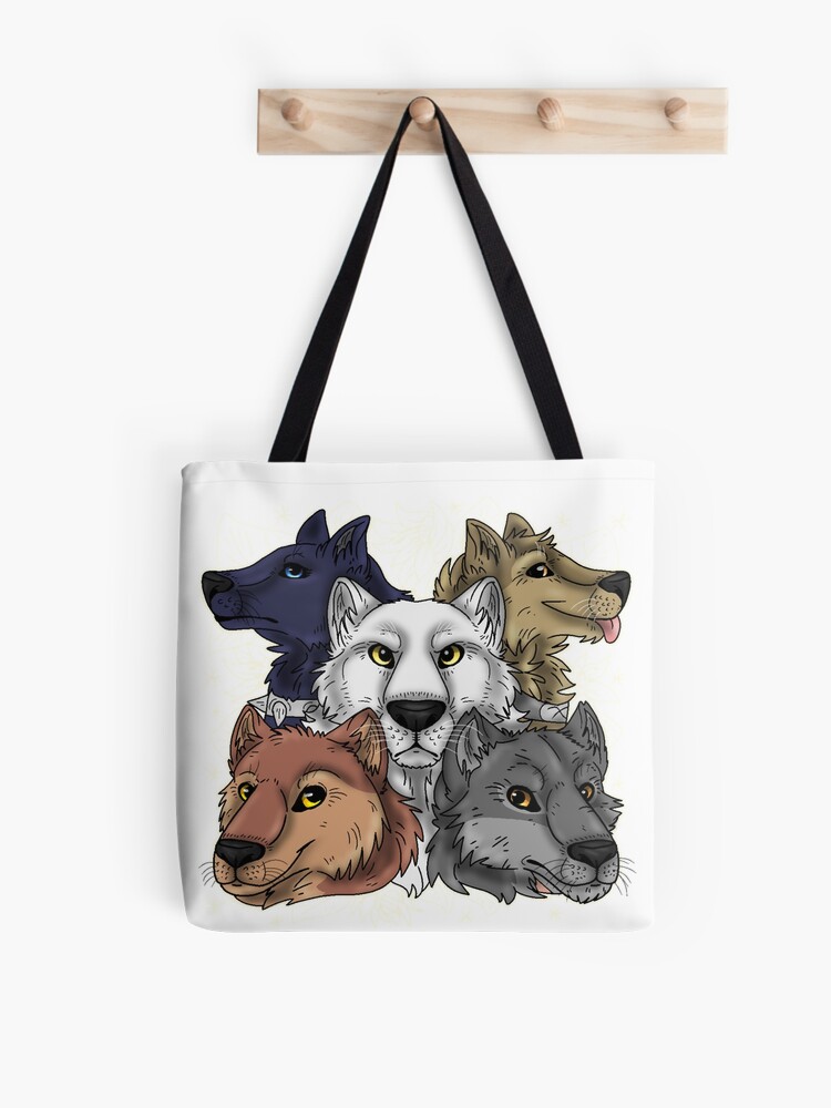 Bolsa de tela «lluvia de lobo» de Vegasyote | Redbubble