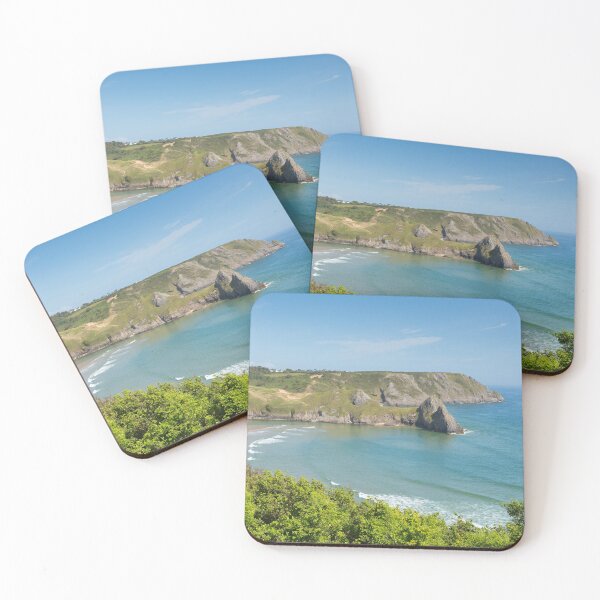 Item preview, Three Cliffs Bay the Gower Peninsula Wales designed and sold by acceleratorhams.