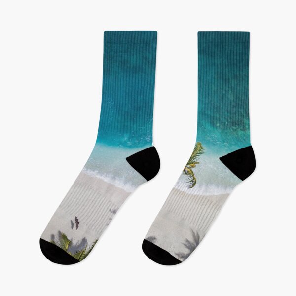Item preview, Beach with palm trees designed and sold by Teykn.