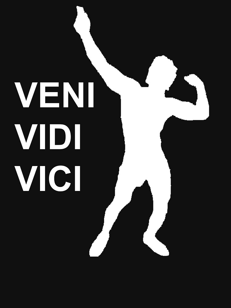 "Zyzz - Veni Vidi Vici (White)" T-shirt by Shreddedbrah | Redbubble