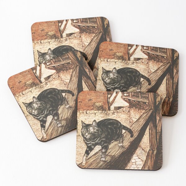 Item preview, Arthur Rackham- Cat and Mouse in Partnership designed and sold by Dreamflight.
