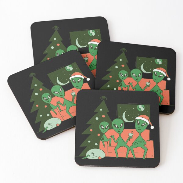 Item preview, Funny Alien Christmas designed and sold by DavinciStore21.