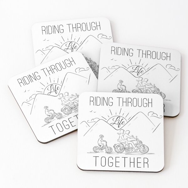 Item preview, Biker family – mom, dad, kid in black designed and sold by SibMa.