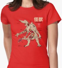 Kaiju Anatomy Women's Fitted T-Shirt