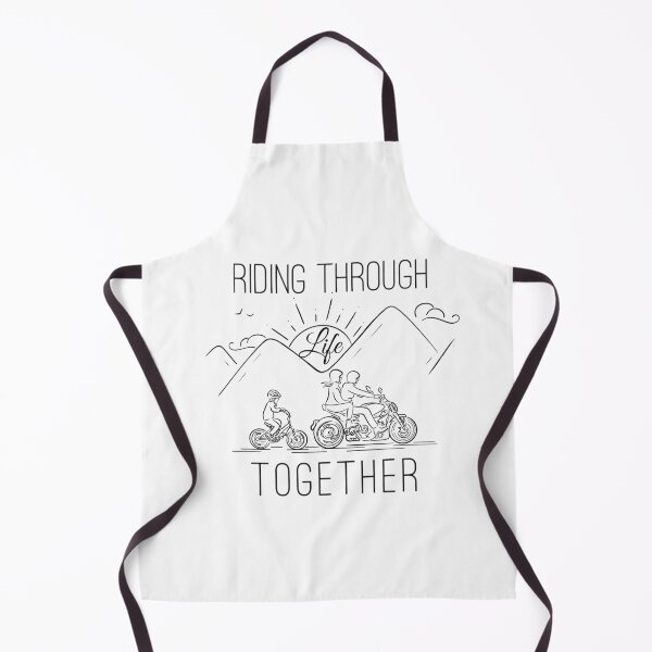 Item preview, Biker family – mom, dad, kid in black designed and sold by SibMa.