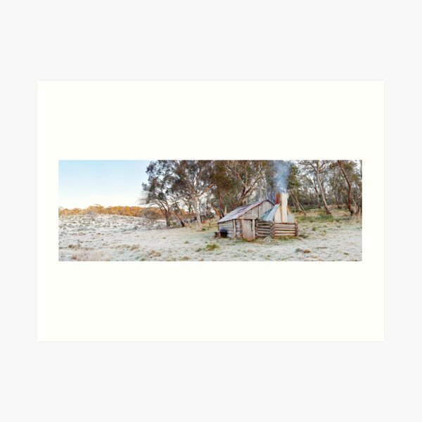 Frosty Guys Hut, Alpine National Park, Victoria, Australia Art Print