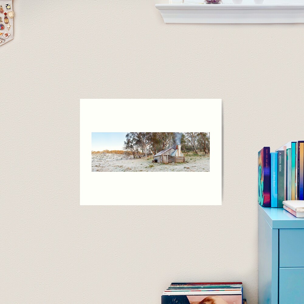 Frosty Guys Hut, Alpine National Park, Victoria, Australia Art Print