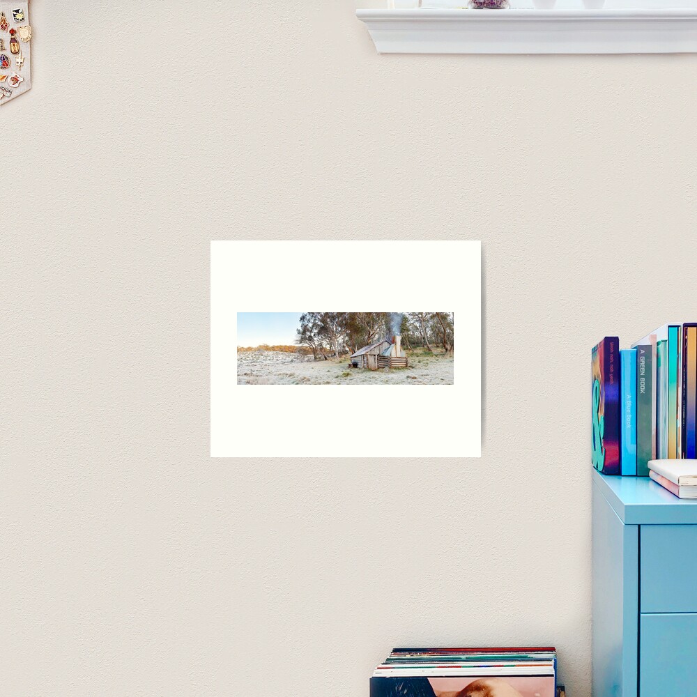 Frosty Guys Hut, Alpine National Park, Victoria, Australia Art Print