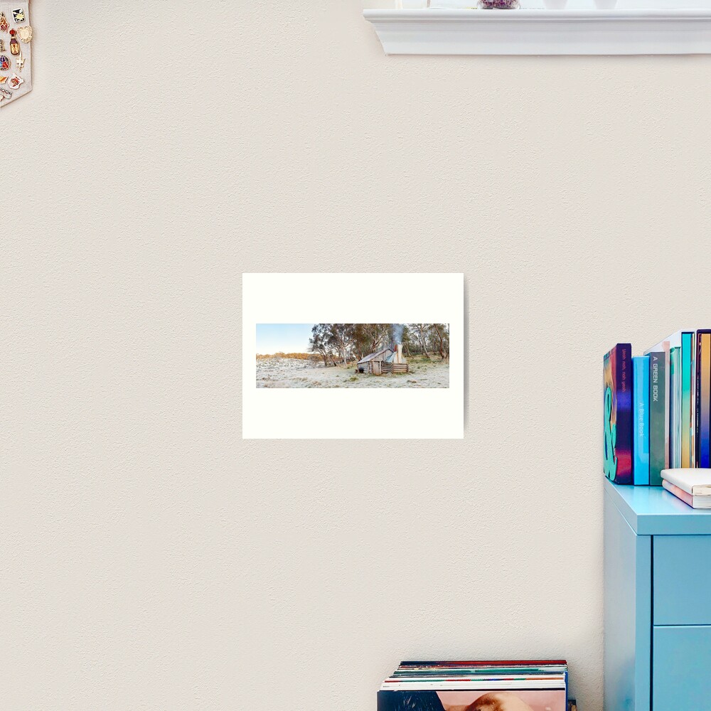 Frosty Guys Hut, Alpine National Park, Victoria, Australia Art Print