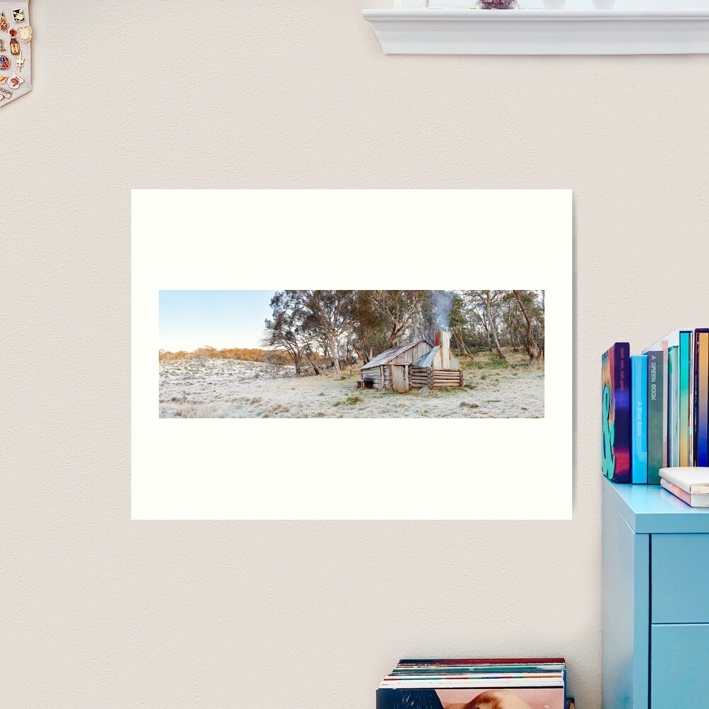Frosty Guys Hut, Alpine National Park, Victoria, Australia Art Print