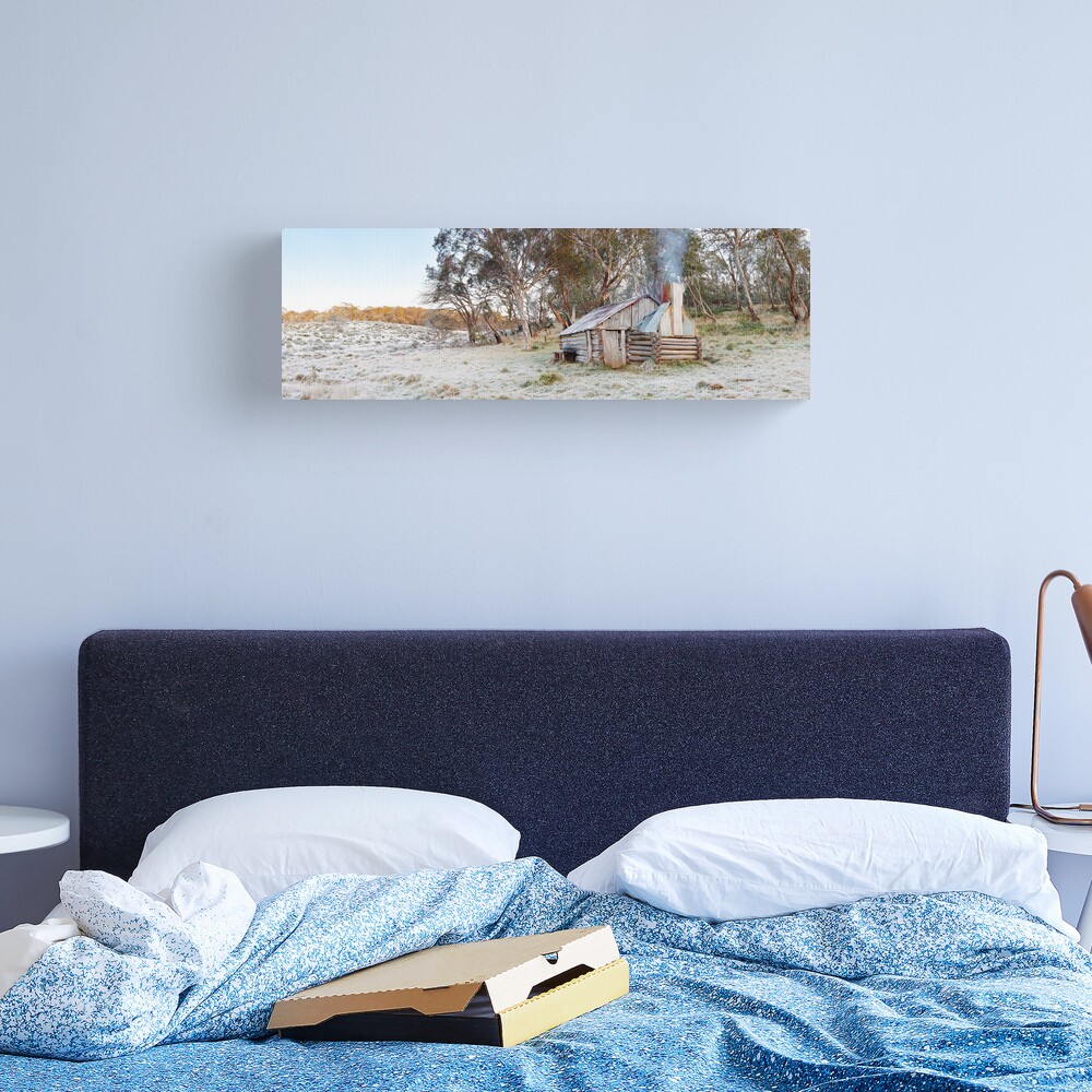 Frosty Guys Hut, Alpine National Park, Victoria, Australia Canvas Print