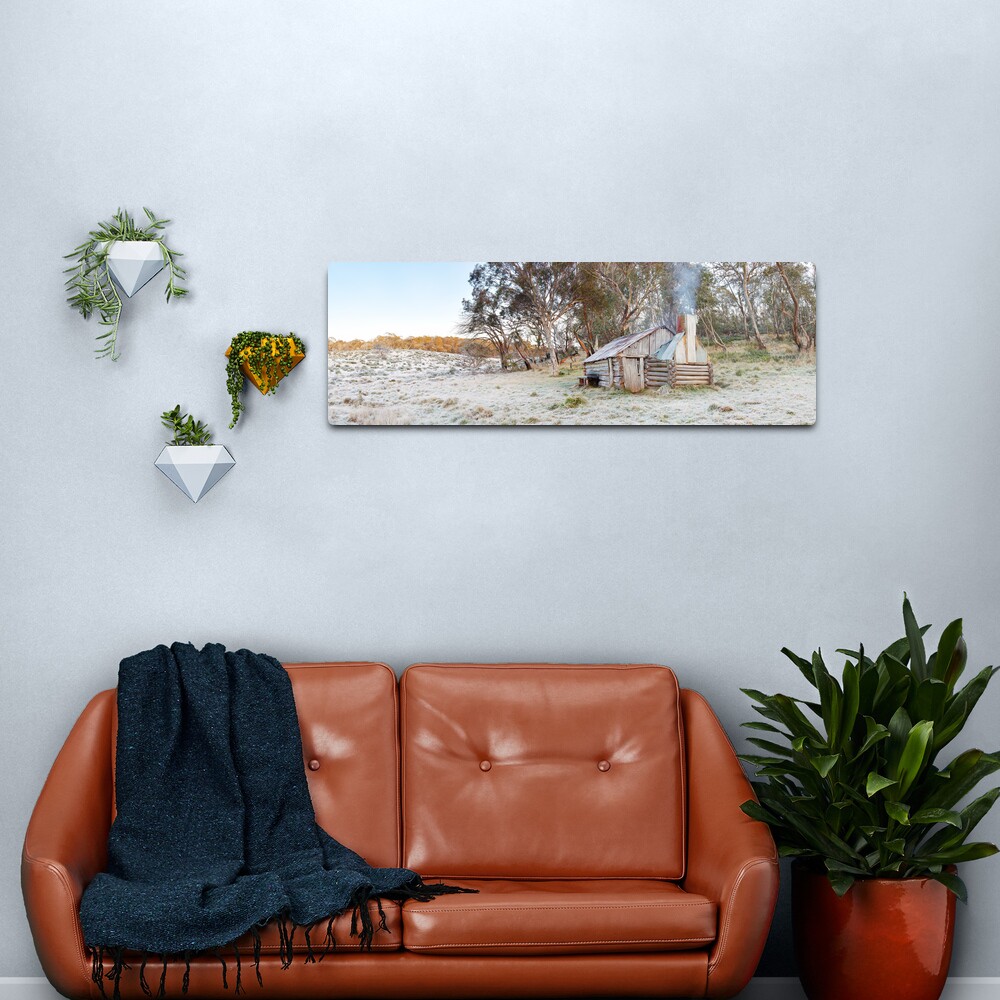 Frosty Guys Hut, Alpine National Park, Victoria, Australia Metal Print