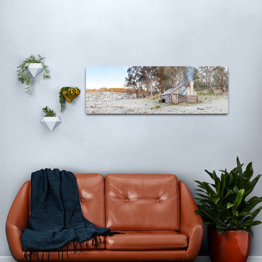 Frosty Guys Hut, Alpine National Park, Victoria, Australia Metal Print
