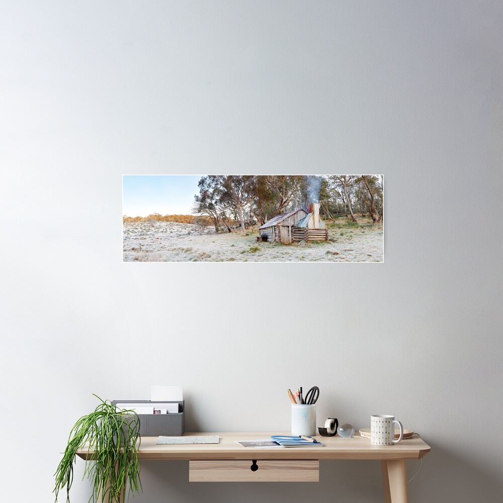 Frosty Guys Hut, Alpine National Park, Victoria, Australia Poster
