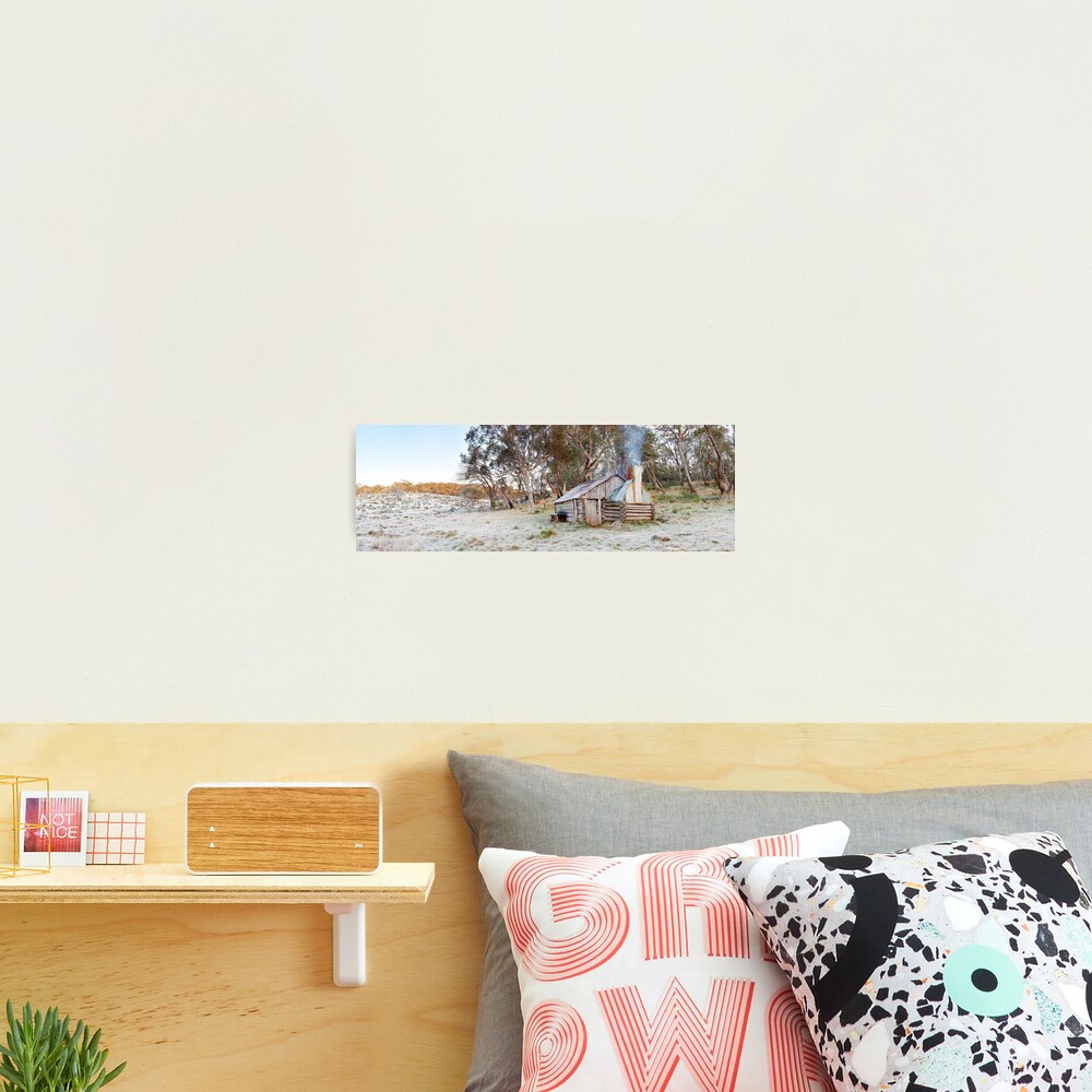 Frosty Guys Hut, Alpine National Park, Victoria, Australia Photographic Print