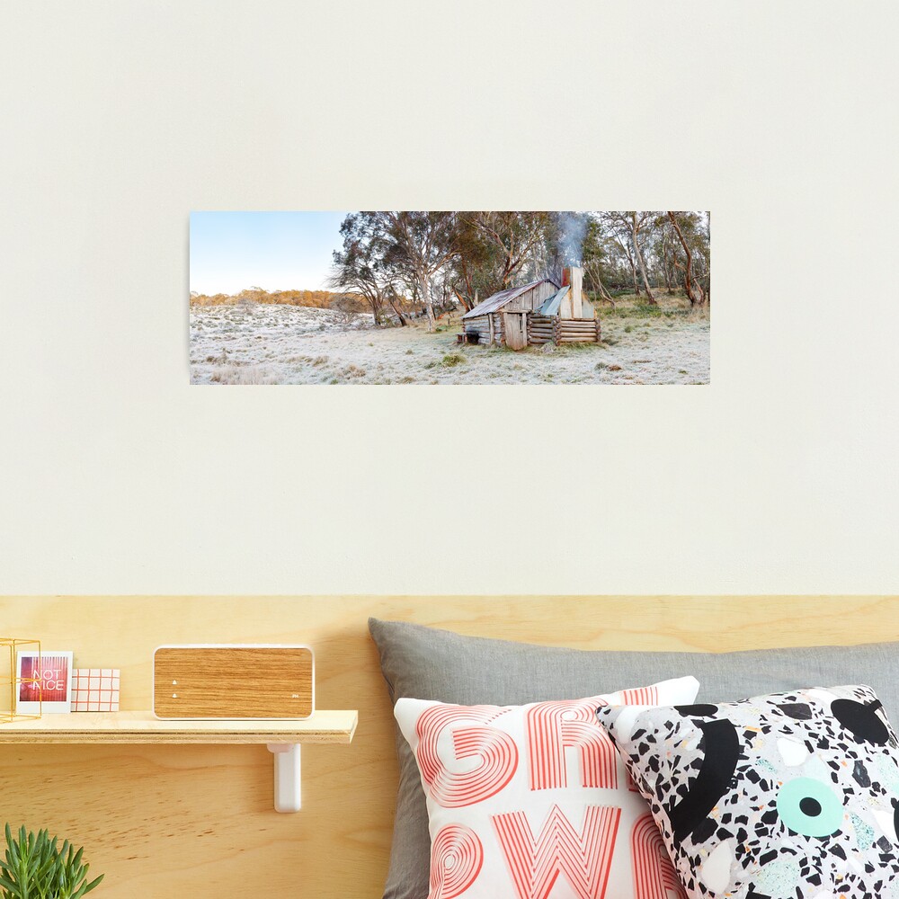 Frosty Guys Hut, Alpine National Park, Victoria, Australia Photographic Print