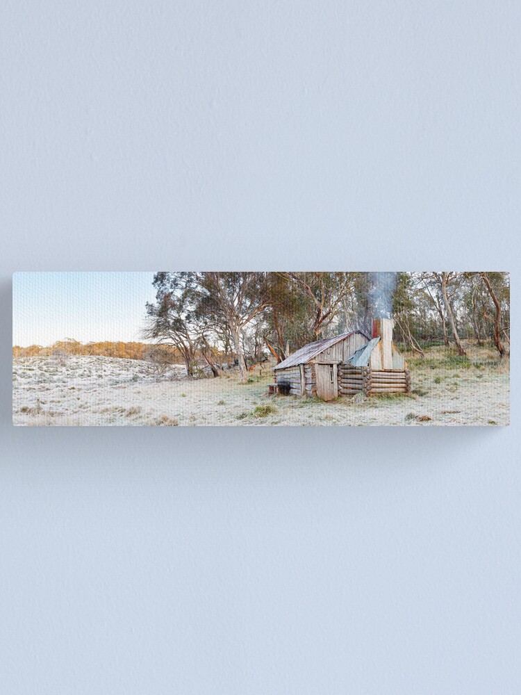 Alternate view of Frosty Guys Hut, Alpine National Park, Victoria, Australia Canvas Print