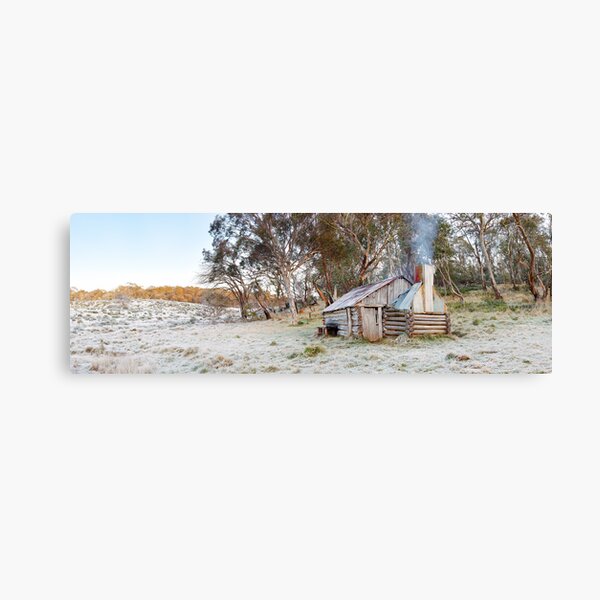 Frosty Guys Hut, Alpine National Park, Victoria, Australia Canvas Print
