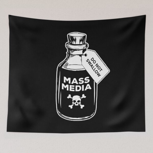 Item preview, Mainstream Media Sucks Fake News designed and sold by The Junto Shop.