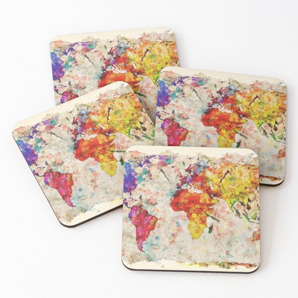Item preview, Vintage World Map designed and sold by Ethiyo.