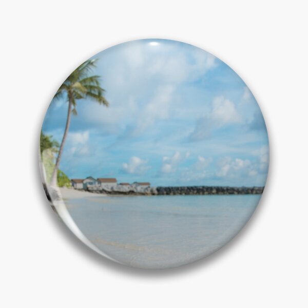 Item preview, Beach with palm trees designed and sold by Teykn.