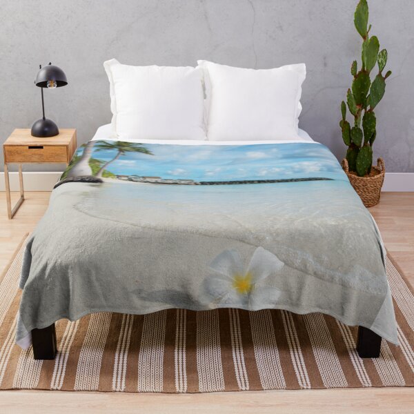 Item preview, Beach with palm trees designed and sold by Teykn.