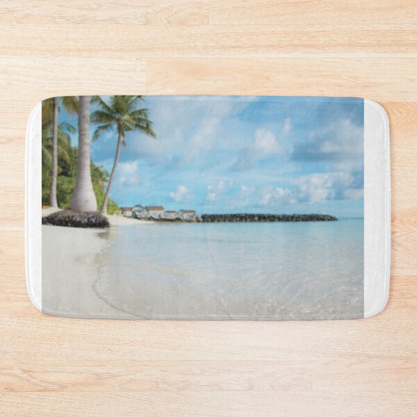 Item preview, Beach with palm trees designed and sold by Teykn.