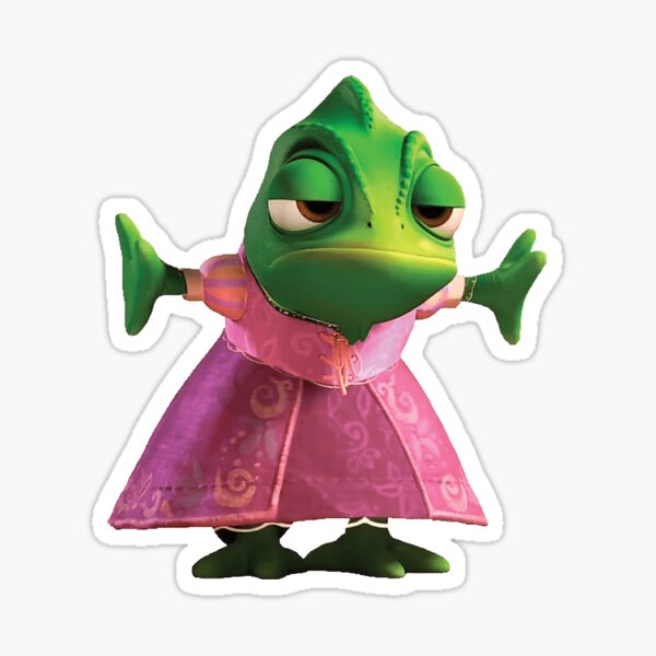 Pascal the Chameleon from Disney Tangled Sticker