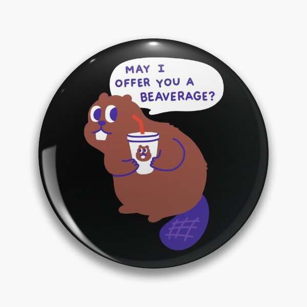 Item preview, Beaver Offers a Beverage designed and sold by obinsun.