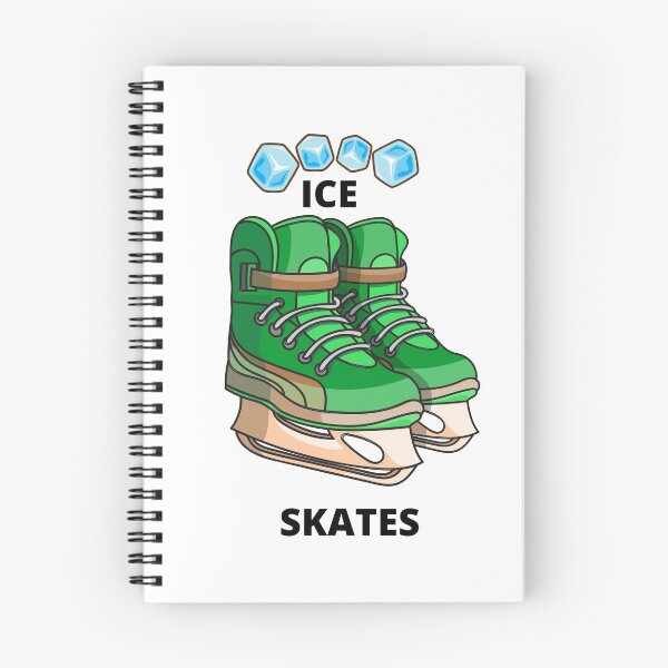 Item preview, Pair of green ice skates designed and sold by Delicarte.