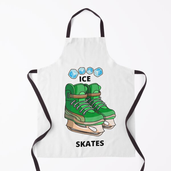 Item preview, Pair of green ice skates designed and sold by Delicarte.