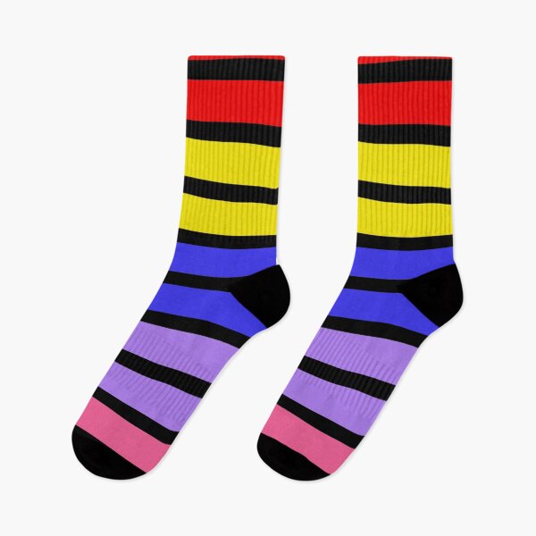 Item preview, Thick Horizontal Rainbow Stripes Pattern designed and sold by Bill Shearer.