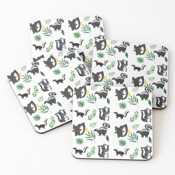 Item preview, Cute Skunk Animal Pattern designed and sold by RobomShop.