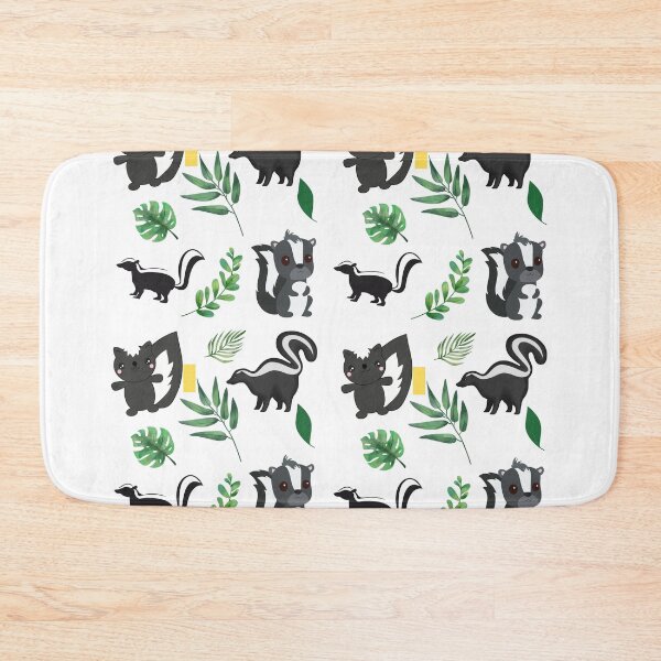 Item preview, Cute Skunk Animal Pattern designed and sold by RobomShop.