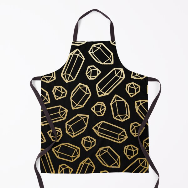 Item preview, Gold and Black Gemstone Pattern designed and sold by evannave.