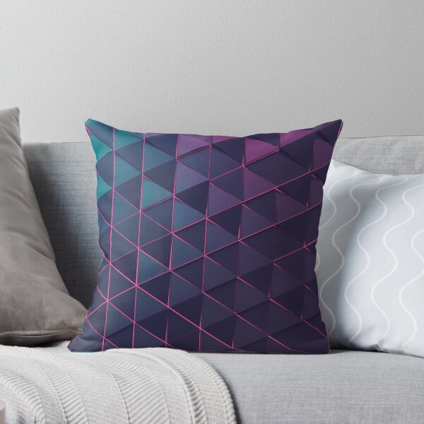 Item preview, geometric neon triangles designed and sold by Yousra--.