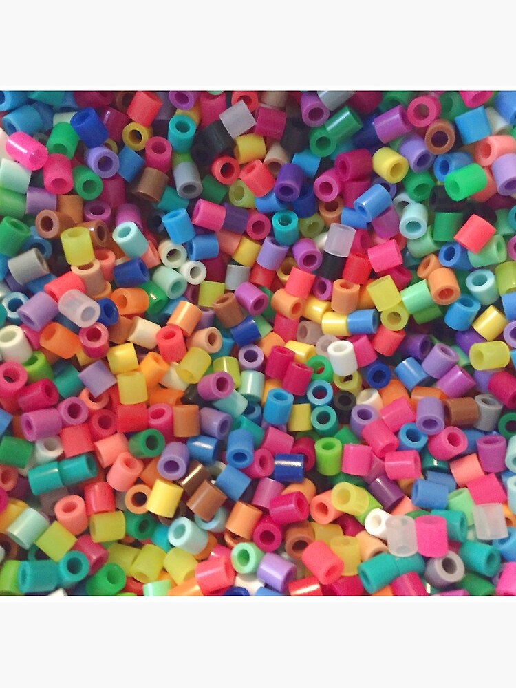 Perler Beads Set of 4 Love Letter Drinkware Coasters