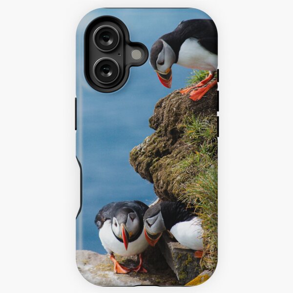 Item preview, Peeking Puffins designed and sold by majesticplanet.
